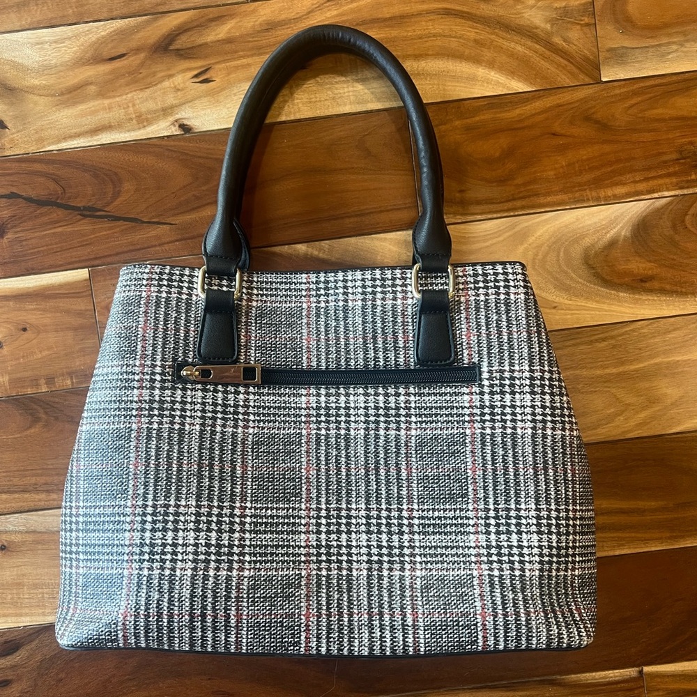 Plaid handbag